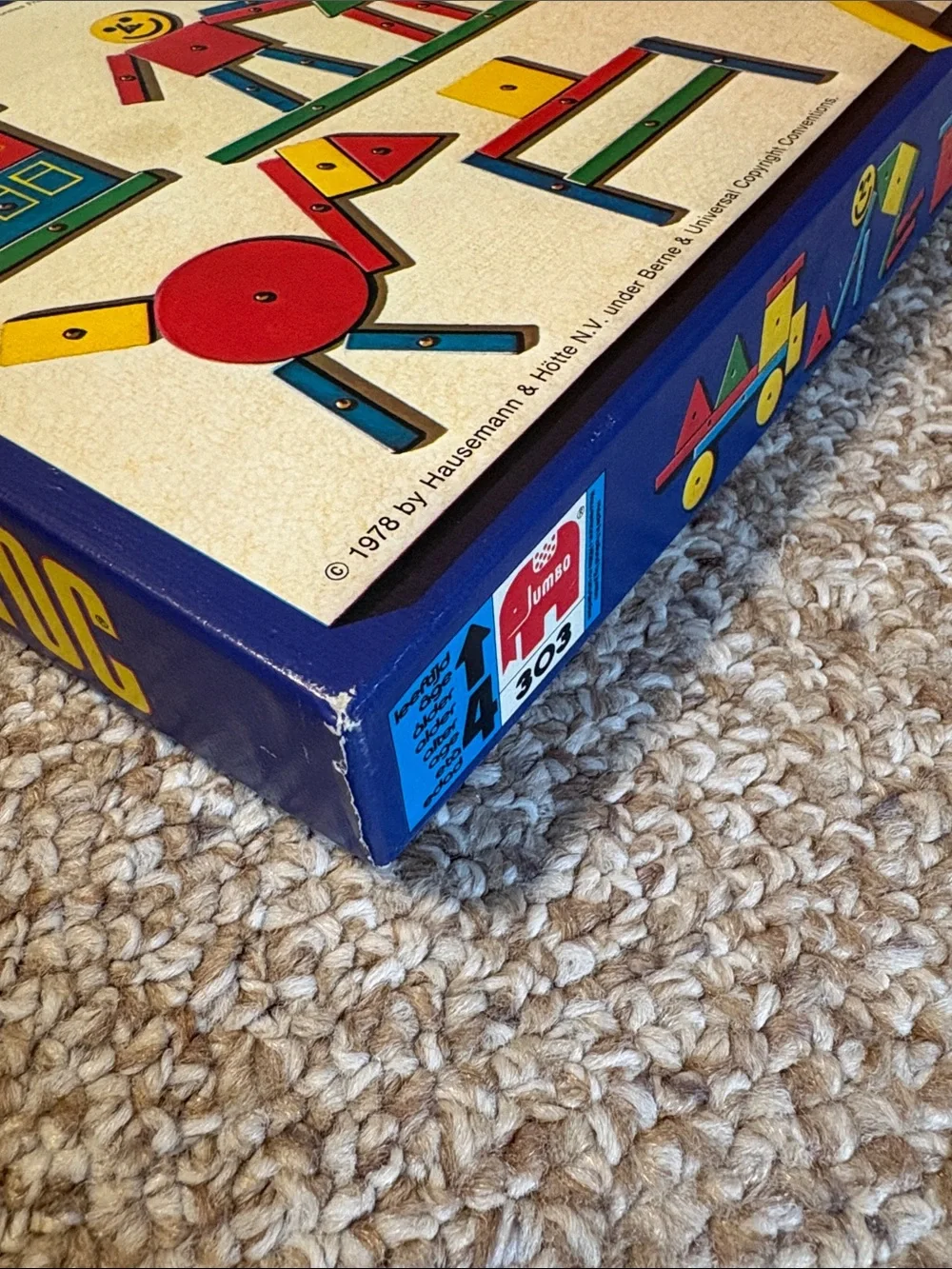 Vintage TIC TAC TOC Game by Hausemann & Hotte - 1978